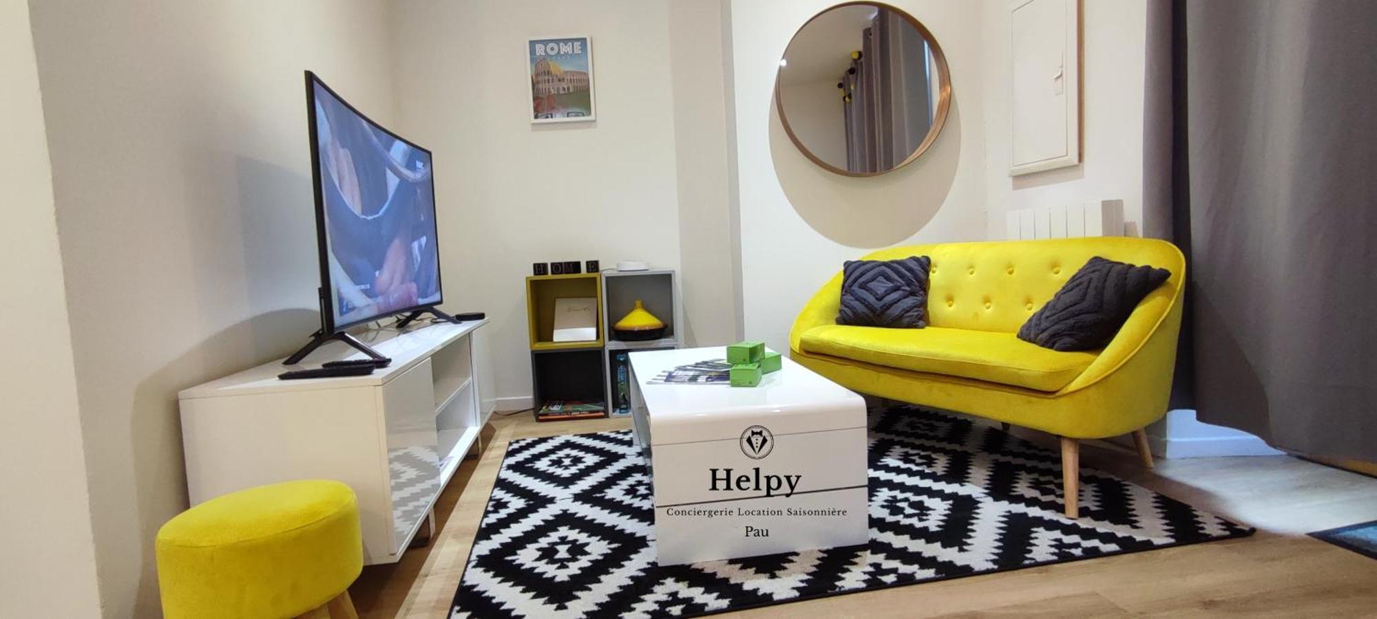 Chaleureux - Bien Equipe - Hypercentre - 2Ch 6Pers Apartment Pau Luaran gambar